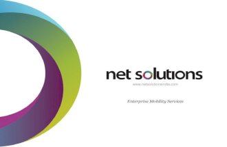 Enterprise mobility services