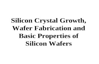 3. crystal growth and wafer fabrication