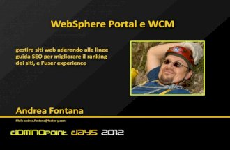 WebSphere Portal & User Experience
