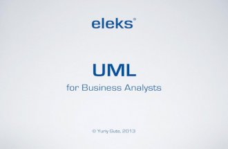 UML for Business Analysts