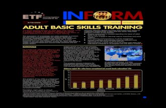 ETF Policy Briefing: Adult Basic Skills Training