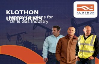 Oil & Gas workwear slides - KLOTHON
