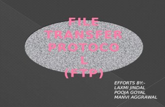 FILE TRANSFER PROTOCOL BY LAXMI $ Group