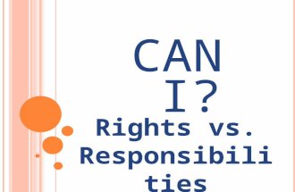 Can i rights v responsibilities