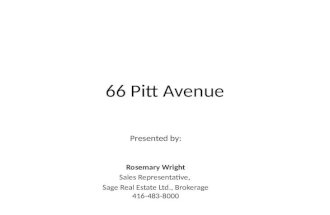 66 Pitt Avenue