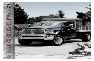 2011 ram chassis cab specifications e brochure