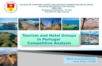 Marketing Estratégico - Turismo de Portugal