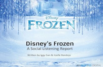 Disney’s Frozen Social Listening Report