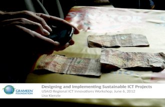 Designing and Implementing Sustainable ICT Projects