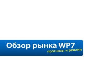 обзор рынка WP7 июнь 2012