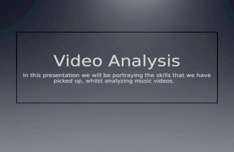 Madonaa video analysis