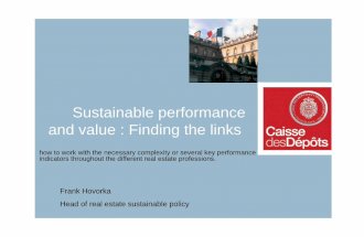 Frank Hovorka_caisse des depots_2011-11-02_Sustainable performance and value
