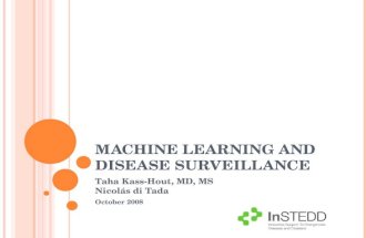 Biosurveillance: Machine Learning And Disease Surveillance by Kass-Hout Di Tada