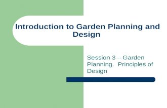 Garden design session 3 presentation