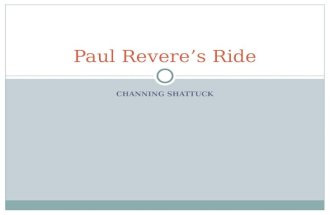 Paul revere’s ride