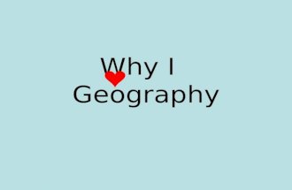 Planning a new Geography Curriculum