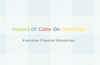 Executive Financial Enterprises: Impact of Color