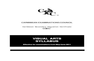 Csec visual arts syllabus