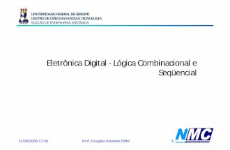 3. Eletrônica Digital: Lógica Combinacional e Seqüencial