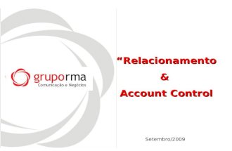 Relacionamento & Account Control
