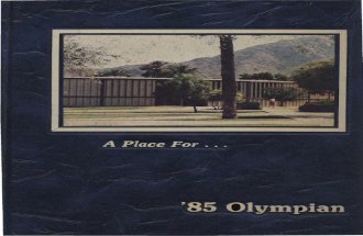 Arcadia High School 1985 Olympian Yearbook