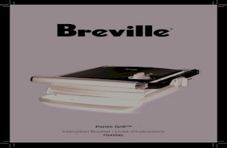 Breville TG425XL Manual