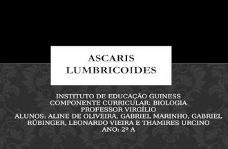 ASCARIS LUBRICOIDE