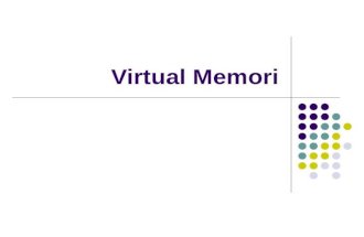 Materi Virtual Memory