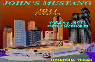 John's Mustang 2011 Classic Ford Mustang Catalog