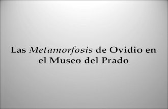 Ovidio en el Museo del Prado