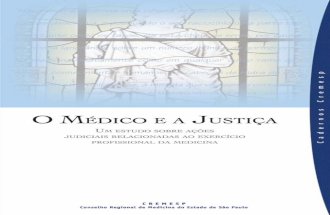 O médico e a Justiça - CREMESP - 2006