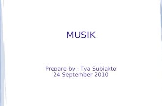 MUSIC By Tya Subiakto @akademiberbagi