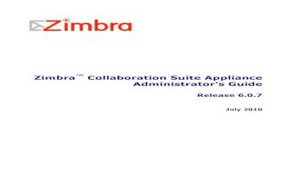 ZCA Administration Guide