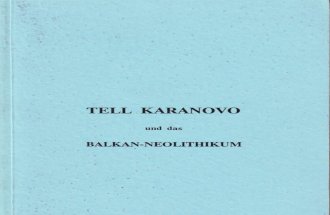 Hiller, S. (Hrsg.). Tell Karanovo Und Das Neolithikum Sazburg, 1989.