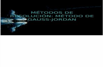 Metodos Numericos Gauss-jordan