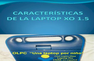 Laptop Xo Secundaria Características Generales