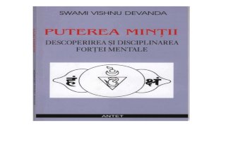 Swami Vishnu Devanda - Puterea Mintii