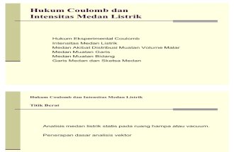2Hk. Coulomb as Medan Listrik 270107