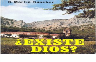 Existe Dios - P Benjamin Martin Sanchez
