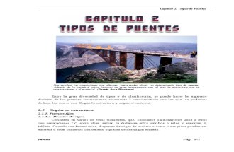 010 Capitulo 2 Tipos de Puentes
