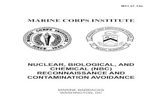 Mci 5714a - Nuclear, Biological, And Chemical (Nbc) Reconnaissance and Contamination Avoidance