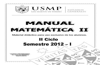 Manual Matemtica II 2012 2