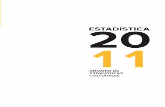 Anuario Estadísticas Culturales  2011