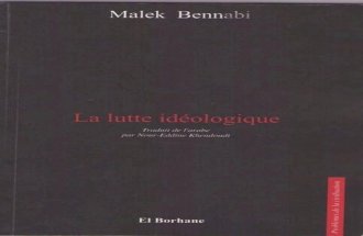 103249863 La Lutte Ideologique Malek Bennabi