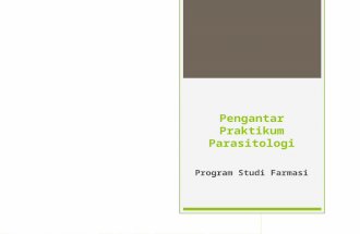 Pengantar Praktikum Parasitologi Farmasi