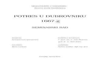 Potres u Dubrovniku 1667