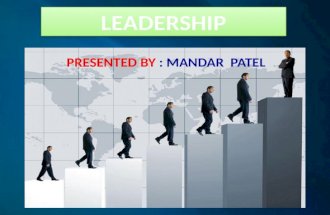 LEADERSHIP IDEOLOGY AND DHIRUBHAISM LEADERSHIP STYLE