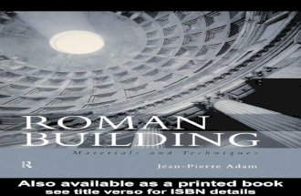 Jean-Pierr Adam-Roman Building Materials and Techniques(2003)