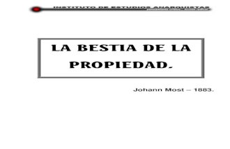Johann Most - La bestia de la propiedad.pdf