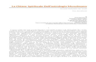 Burckhardt - Chiave Spirituale Dell'Astrologia Musulmana (La)
